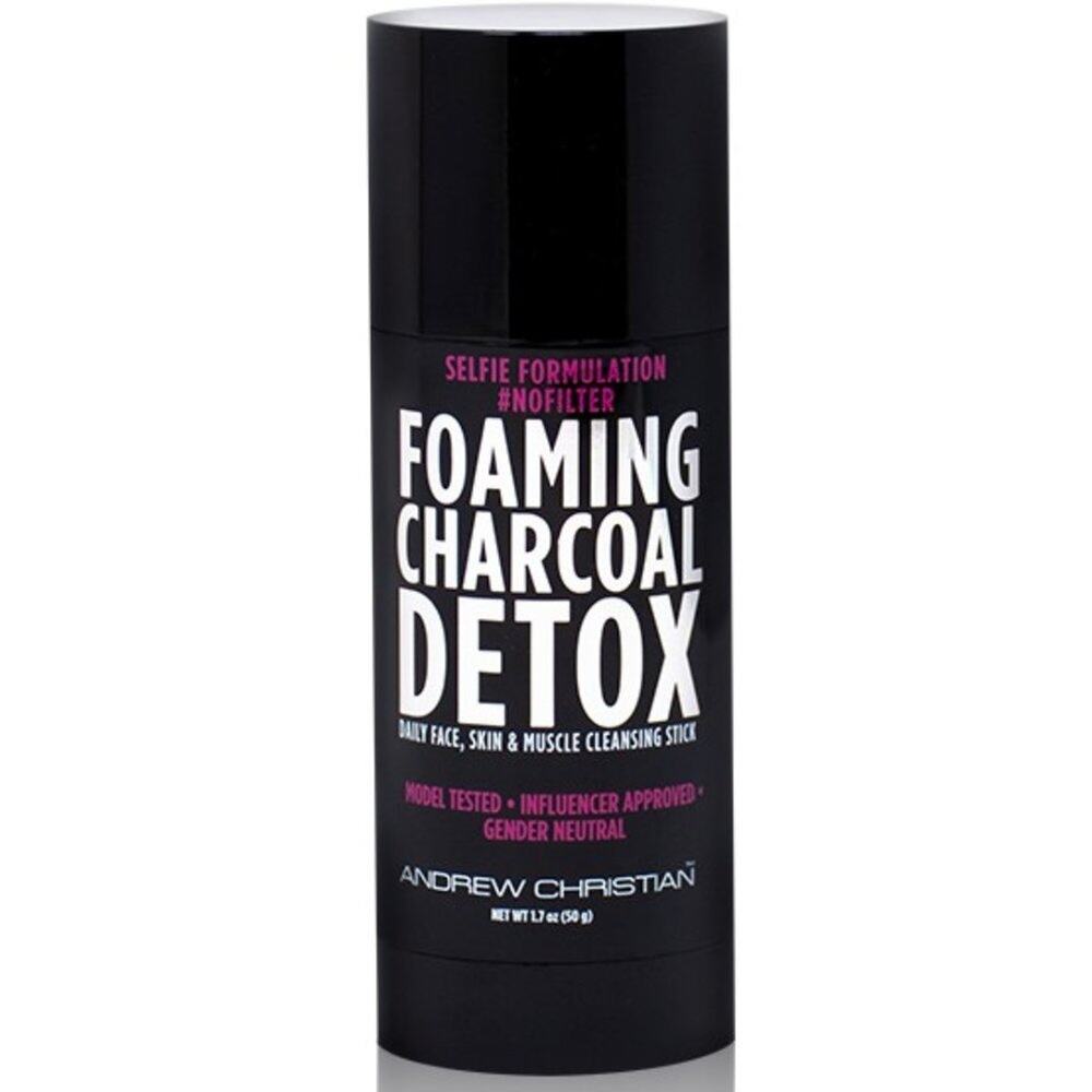 Andrew Christian Foaming Charcoal Detox Cleanser - Picture 2 of 4